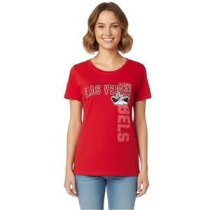 UNLV University of Las Vegas Women’s Red T-Shirt – Size L